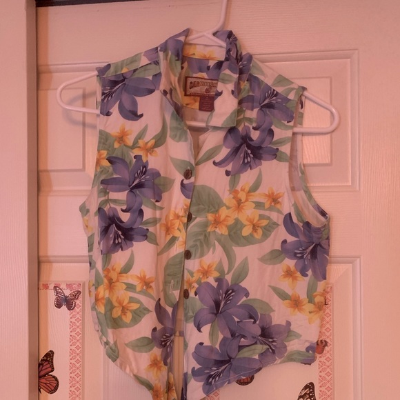 Caribbean Joe Tops - Hawaiian shirt, size M